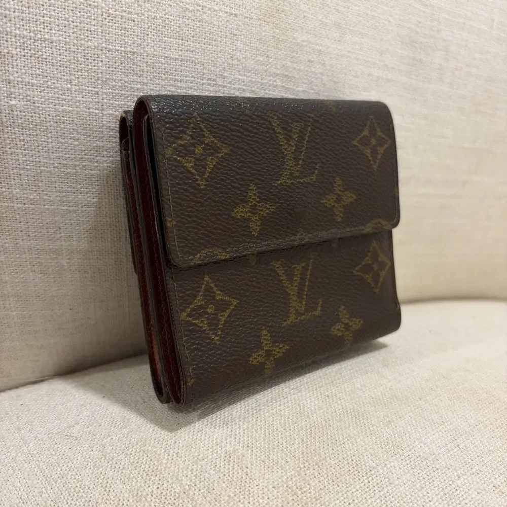 Louis Vuitton Portefeuille Trifold Wallet - Vintage Monogram Canvas